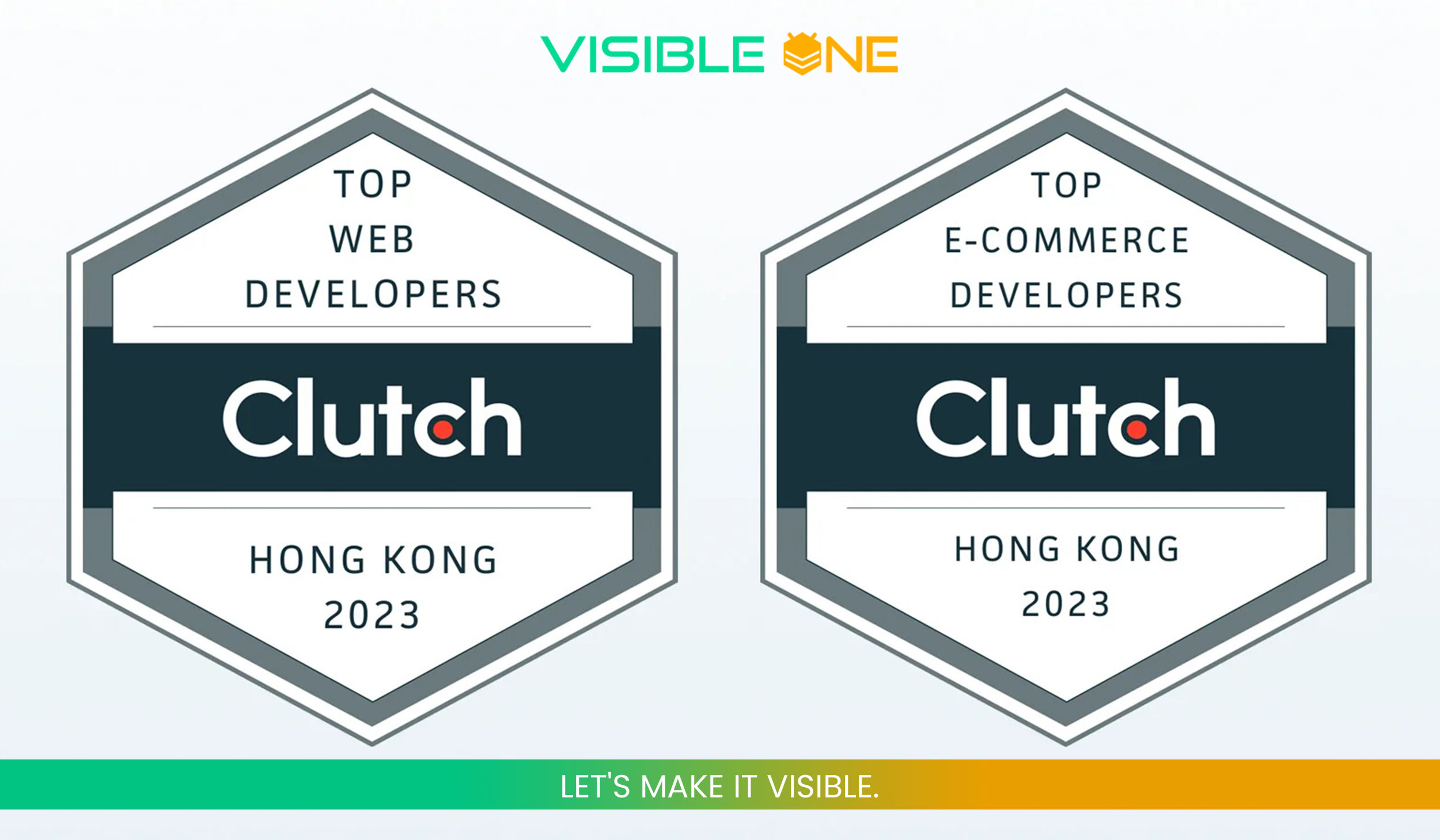 Clutch Named Visible One as Hong Kong's B2B Leader for 2022