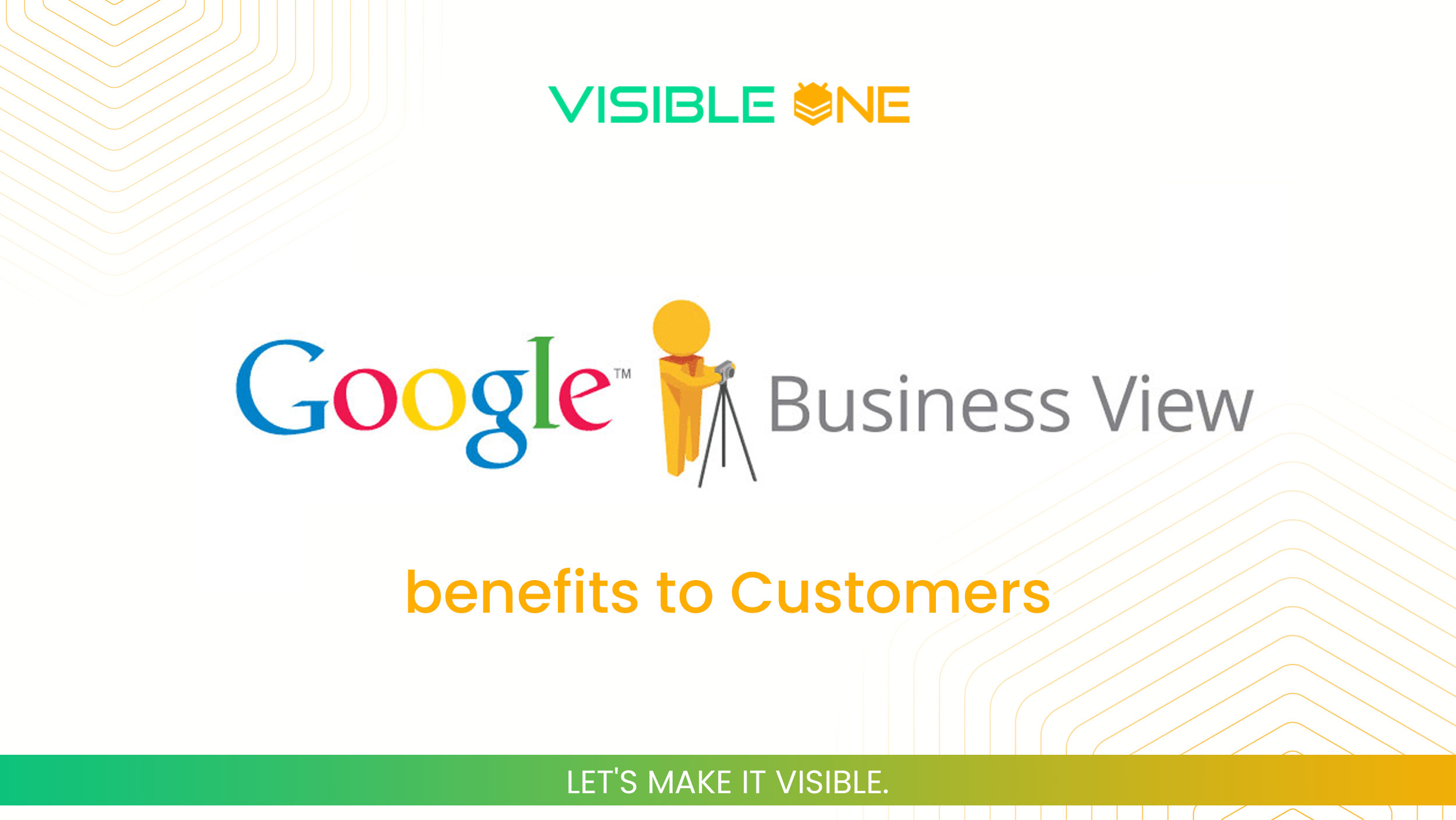 google business view vector, visible one